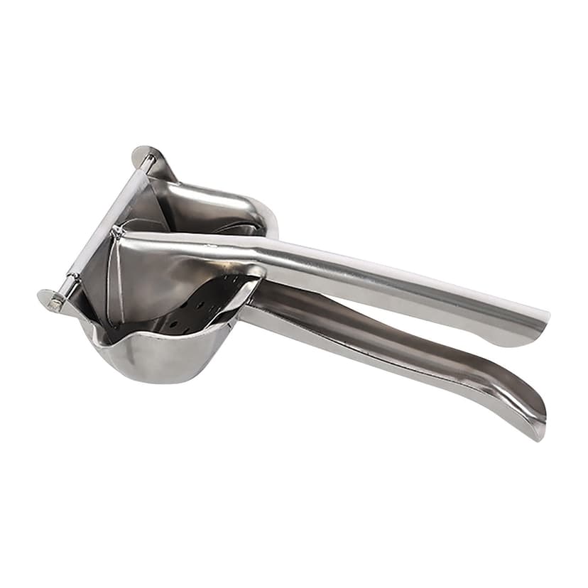 TIELUTT Stainless Steel Juicer Fruit Juice Squeezer Hand Heavy Duty Stainless Steel Squeezer Water Extractor Juice Strainer No Pulp Cold Juicers / Masticating Juicers Sunkist Juicer Carrot Juice