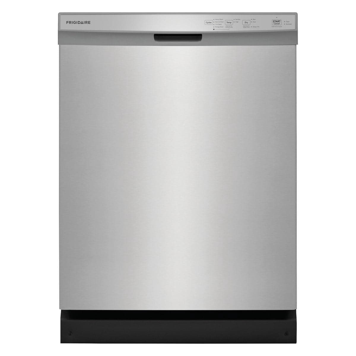 Frigidaire 24 in. Stainless Steel Built-in Undercounter Dishwasher with Heated Drying System