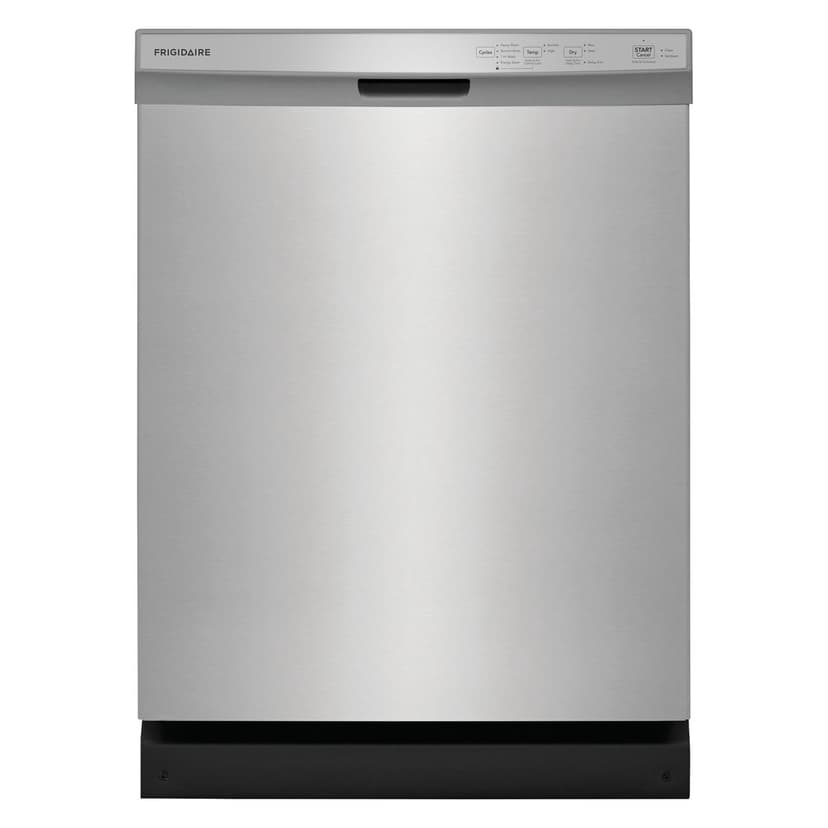 Frigidaire 24 in. Stainless Steel Built-in Undercounter Dishwasher with Heated Drying System