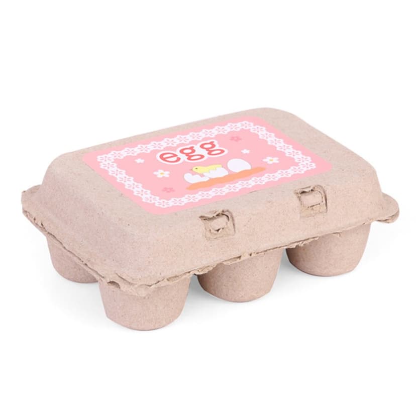 Kids Wooden Kitchen Toys Imitation Egg Shaped Egg Box Play Food Playhouse Kitchen Food Toys for Children Babies