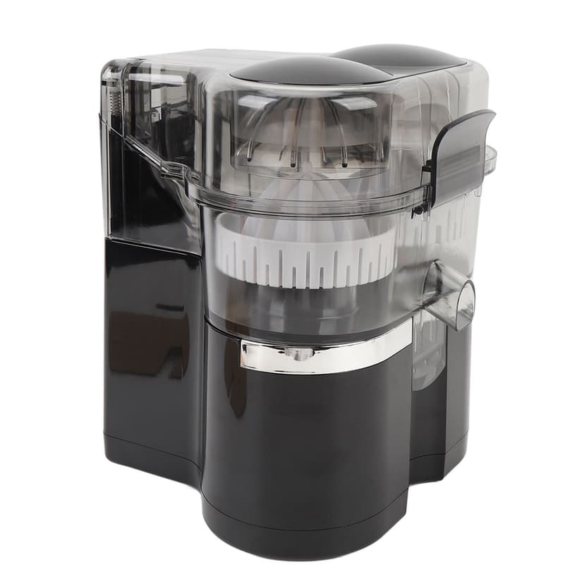 Dual Electric Citrus Juicer, 100W 15000RPM Portable Lemon Squeezer for Orange Lemon Lime Kiwi Grapefruit, Easy to Clean, ABS, SUS Material, Suitable for Busy Mornings