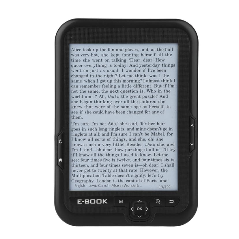 BOOK,EBOOK Reader EInk 6 BOOK Reader Display BOOK Readere Ink Ultimate Comfort