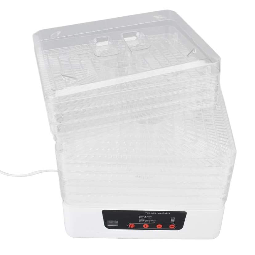 8 Trays Electric Food Dehydrator, Heat Circulation, Dry Food with Vitamins Retained, Easy to Clean, Wide Range of Applications