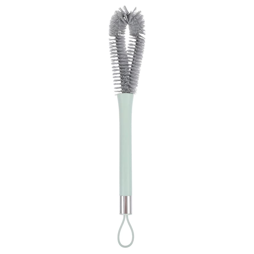 1pc L-shaped Cup Cleaning Tool Brush Long Handle Brush Glass Bottle Clean Brush