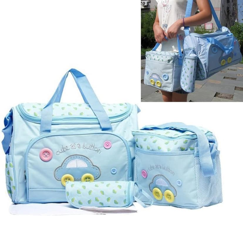 Yuehao Maternity Bag Small Bag Backpack ba-by Bag For Mom Backpack Large Capacity Mom Bag For And Travel Functional ba-by Bag Newborn ba-by, 2 Packs + 1 Diaper Pad + 1 Bottle Coverhome Textile Storage