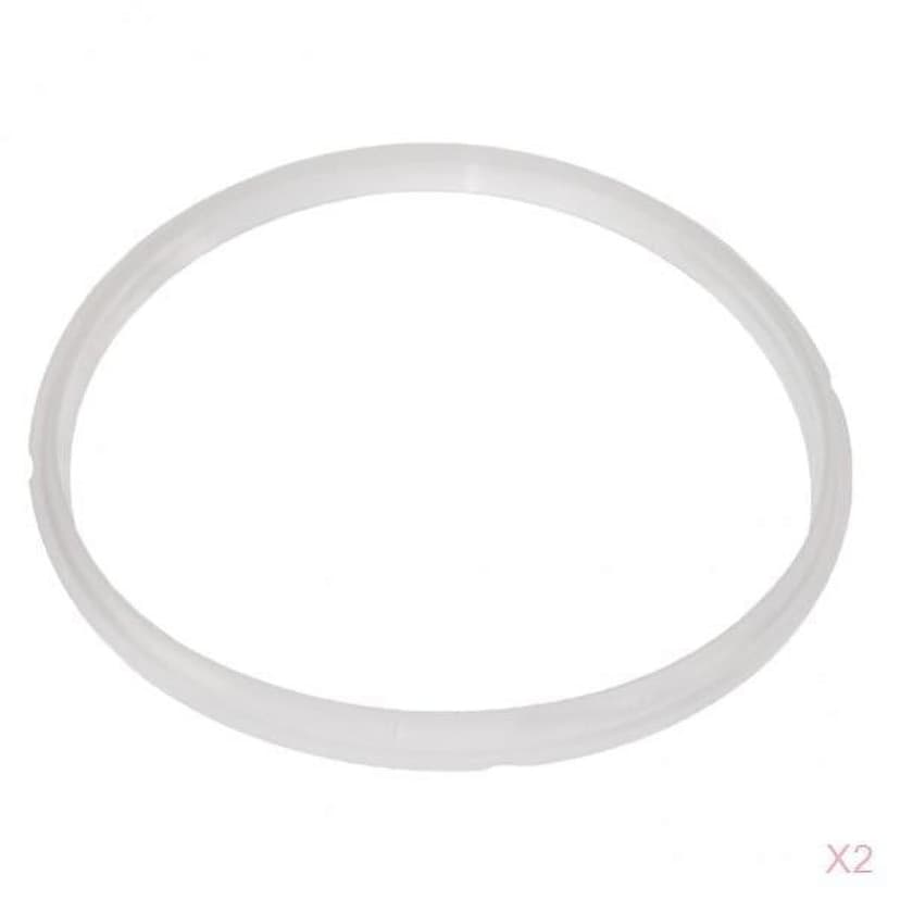 GUOOL 2pcs Sealing Rings Gasket Replacement Electric 3L/4L Instant Pressure Cooker
