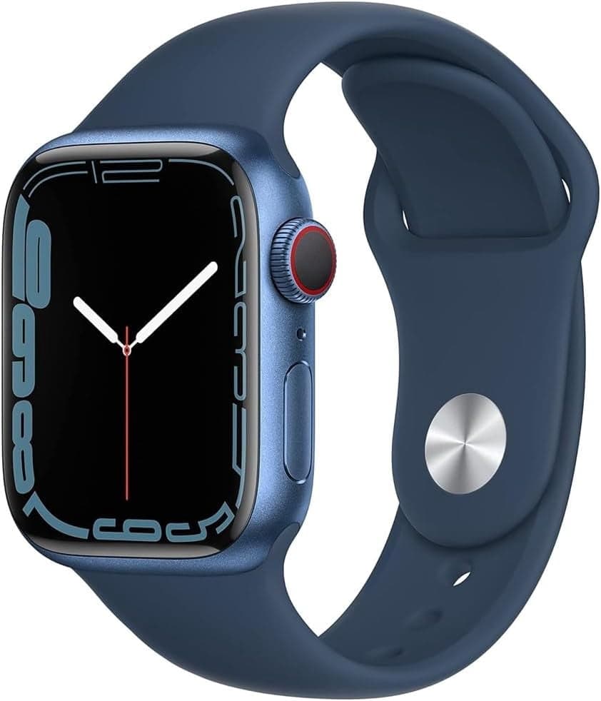 Refurbished Apple Watch Series 7 Aluminum 41 mm (GPS + Cellular) Blue (Grade A+)