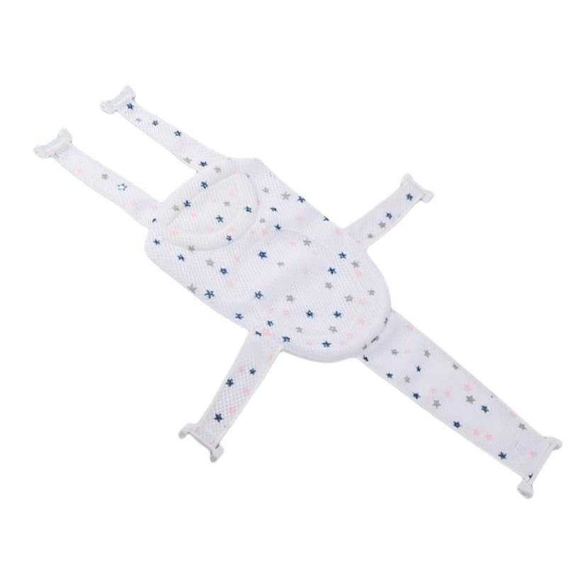 Baby Bathing Support Net Slip Baby Bathing Seat Mesh 0-12 Months Infant
