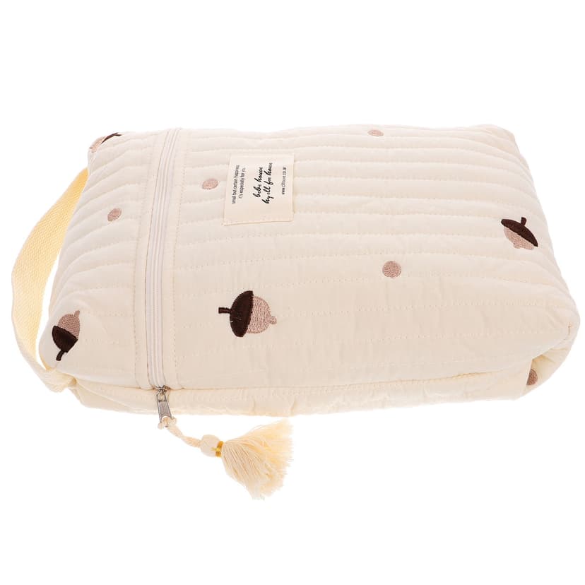 CTIRCHIU Diaper Bag Essentials Diaper Tote Bag Nylon White 1Pack for Mothers