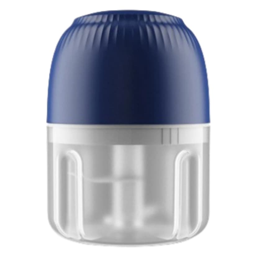Mini Food Processor of Plastic with 250ml Capacity and 3 Leaf of Sports Cup with Energy Saving Feature for Kitchen with Easy Use