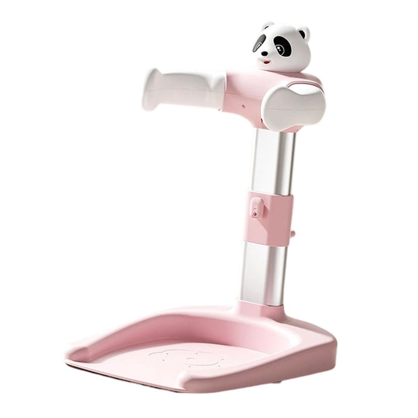 Siruishop Baby Shower Stand Portable Comfortable Baby Bath Support for Baby Boys Girls Pink