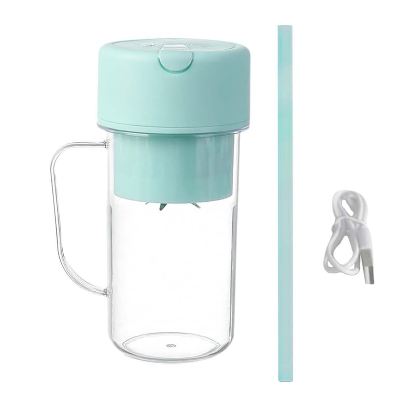 veasfak Electric Juicer Cups Blender Mixer Fresh Juicing Cup Food Mixing Juicer Machince Blue