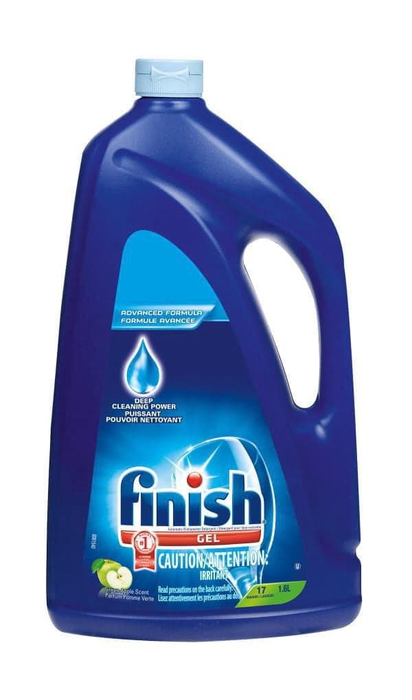 Finish® Gel Apple Scent Dishwasher Detergent, 1.6 L