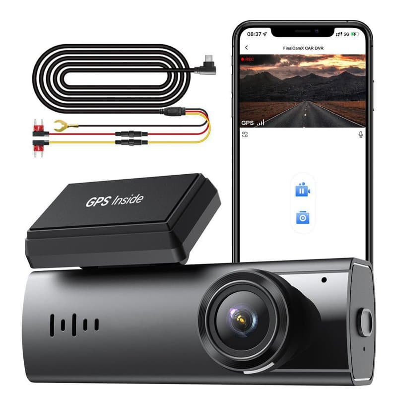 Dash Cam Front Rear Camera 2K+1K WiFi GPS Driving Recorder Dashboard Camera WDR Car Dashcam Dual lens