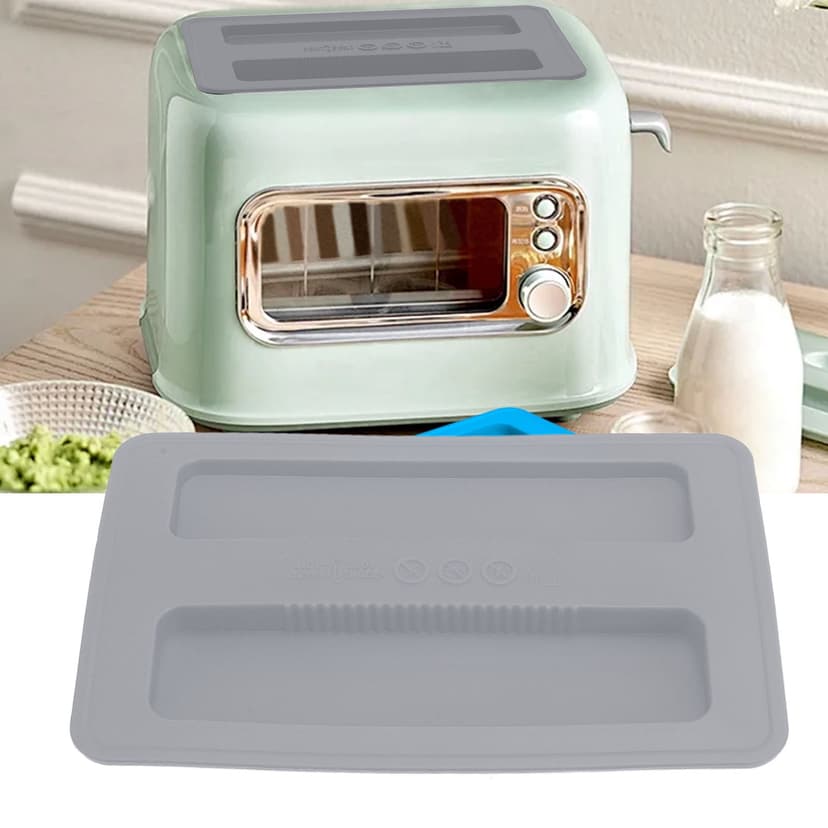 Silicone Bread Maker Cover, Spill Prevention, Dust Proof, Versatile Fit, Simple and Practical, Soft Flexible Reusable Bread Maker Lid for Home, Silicone Material, Keeps Toaster