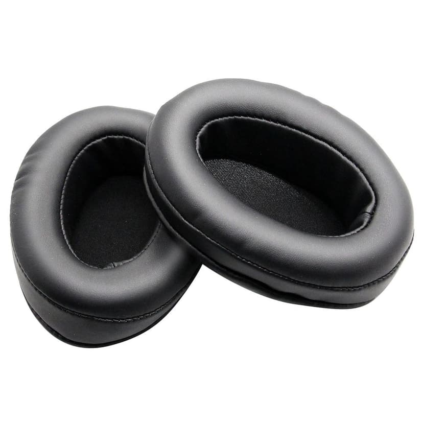 Memory Foam Replacement Earpads for AKG HifiMan ATH Philips Over-Ear Headphones, Oval Design Comfort Fit Pleather Covers