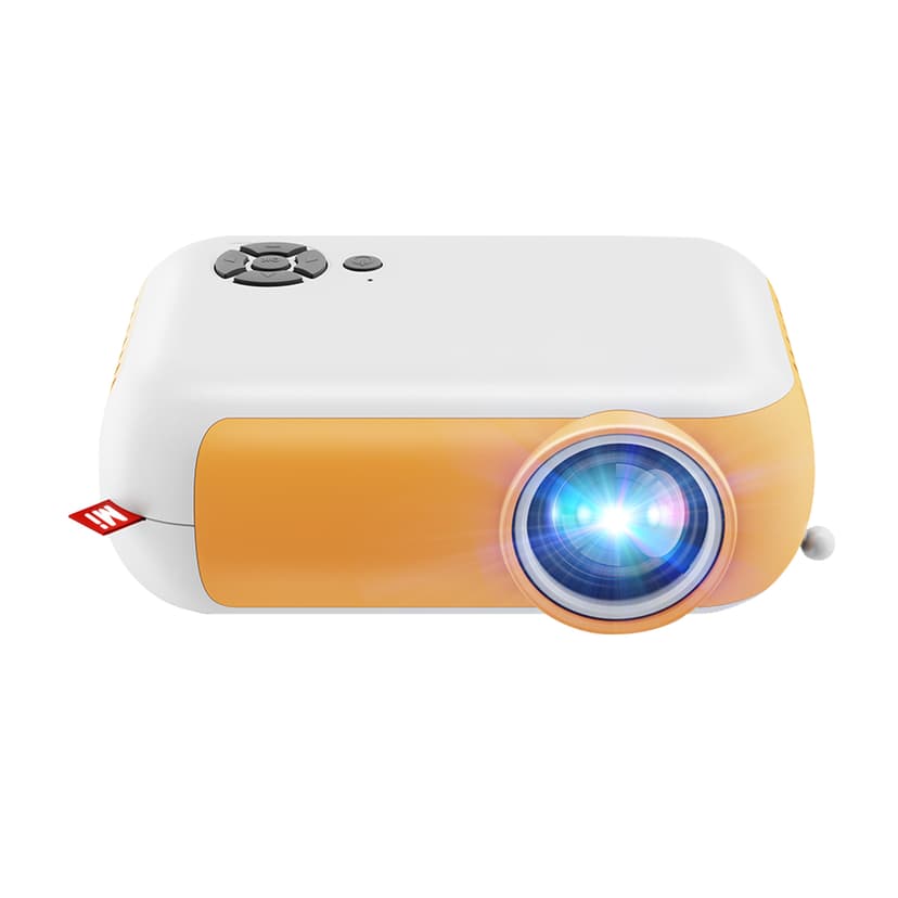 Mini Portable Video Projector LED Movie Phone Projector Home Theater 1080P Support 80 Inch Display