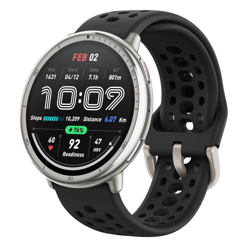 Amazfit Active 2 Sport Smart Watch Fitness Tracker for Android and iPhone, 44mm, 10 Day Battery, Water Resistant, GPS Maps, Sleep
