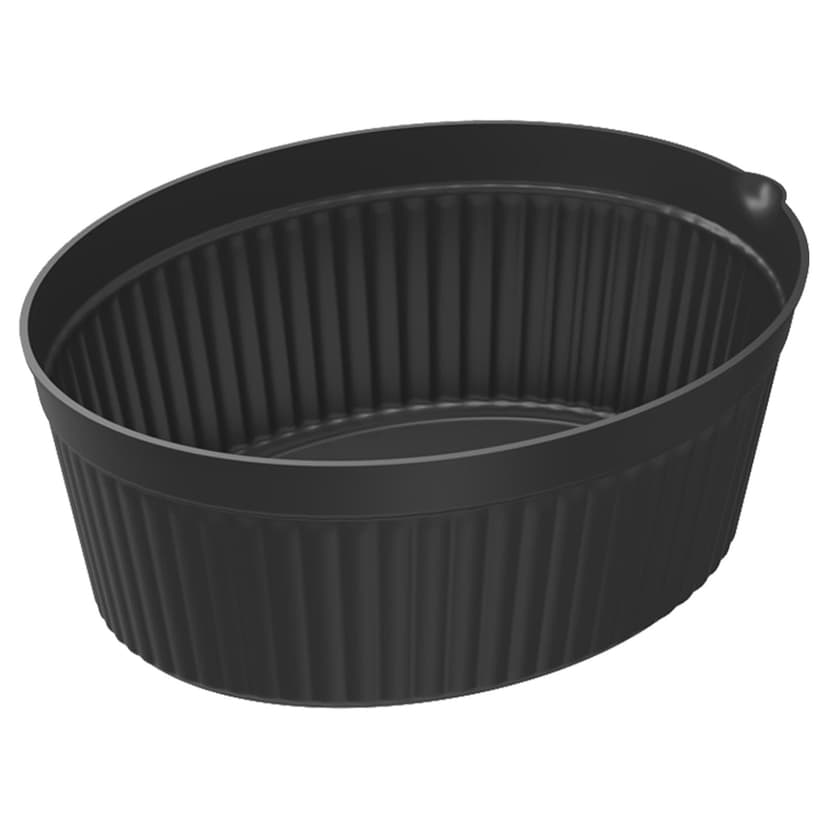 Under 30$ Oimcto Slow Cooker Lined with Silicone Inner Pot,Slow Cooker Mat Wear Anti Fall Integrated Reused Dividing Silicone 7 8 Slow Cooker Compartment Pan Kitchen Accessories