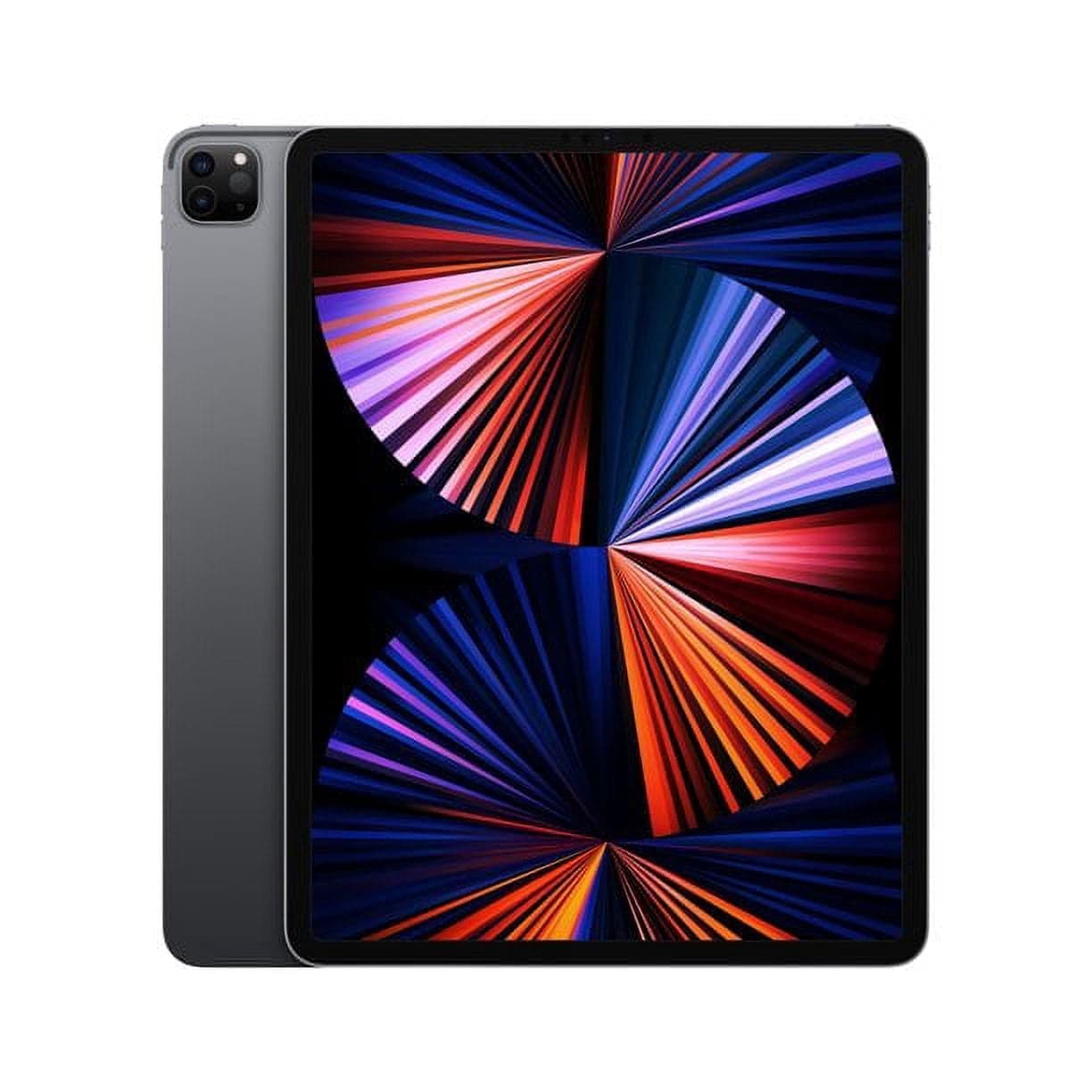 Refurbished 2021 Apple 12.9-in iPad pro Wi Fi+Cellular 256 GB Space Gray (5th Generation) (Refurbished)