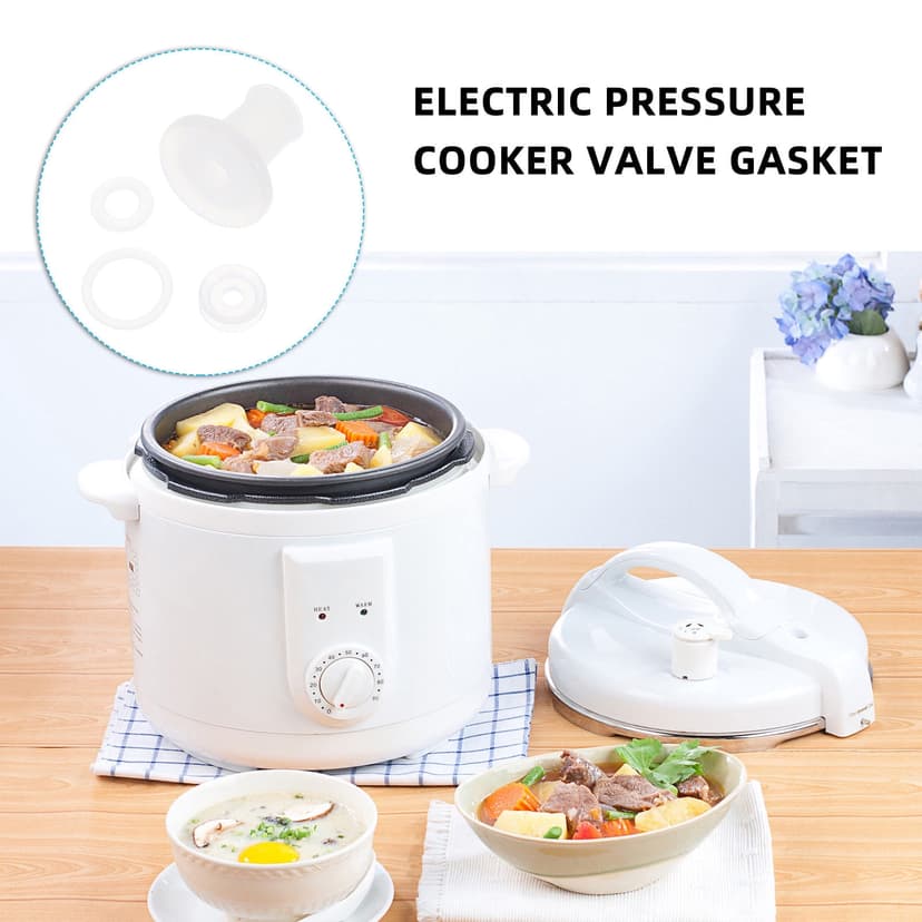 Raindrops 3Sets Silicone Pressure Cooker Seal Ring Replacement for Universal Electric Pressure Cooker Accessories