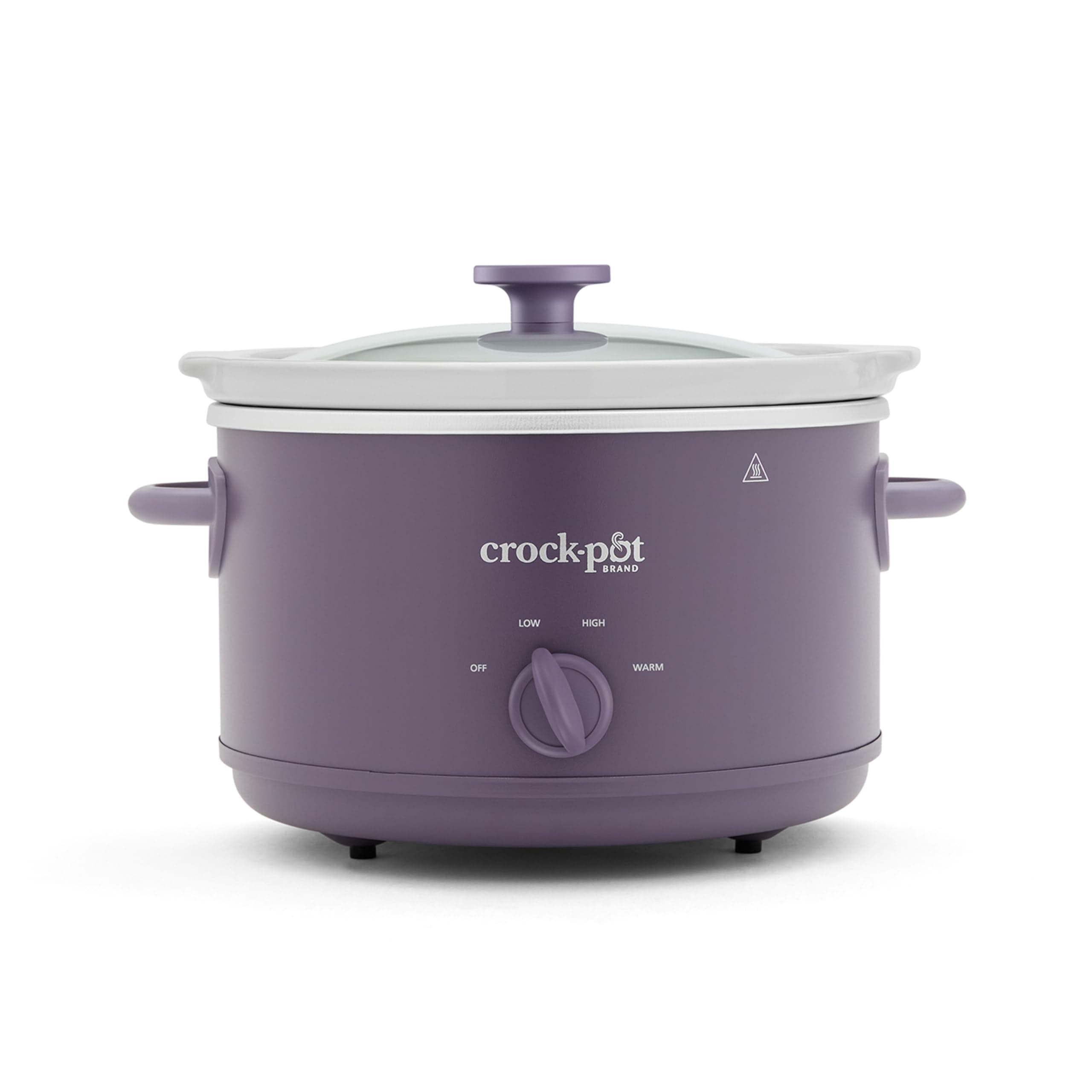 Crock-Pot Design Series 4.5 Quart Manual Slow Cooker, Purple Potato