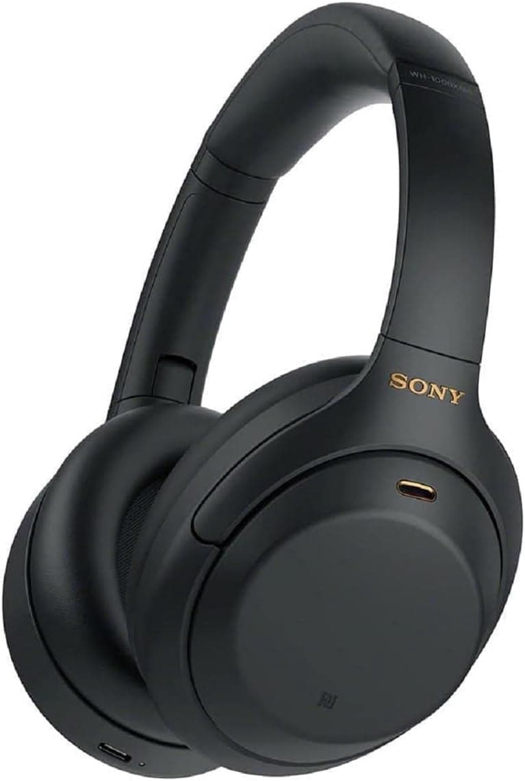 Sony WH-1000XM4 Over-Ear Noise Cancelling Bluetooth Headphones / Black - Open Box