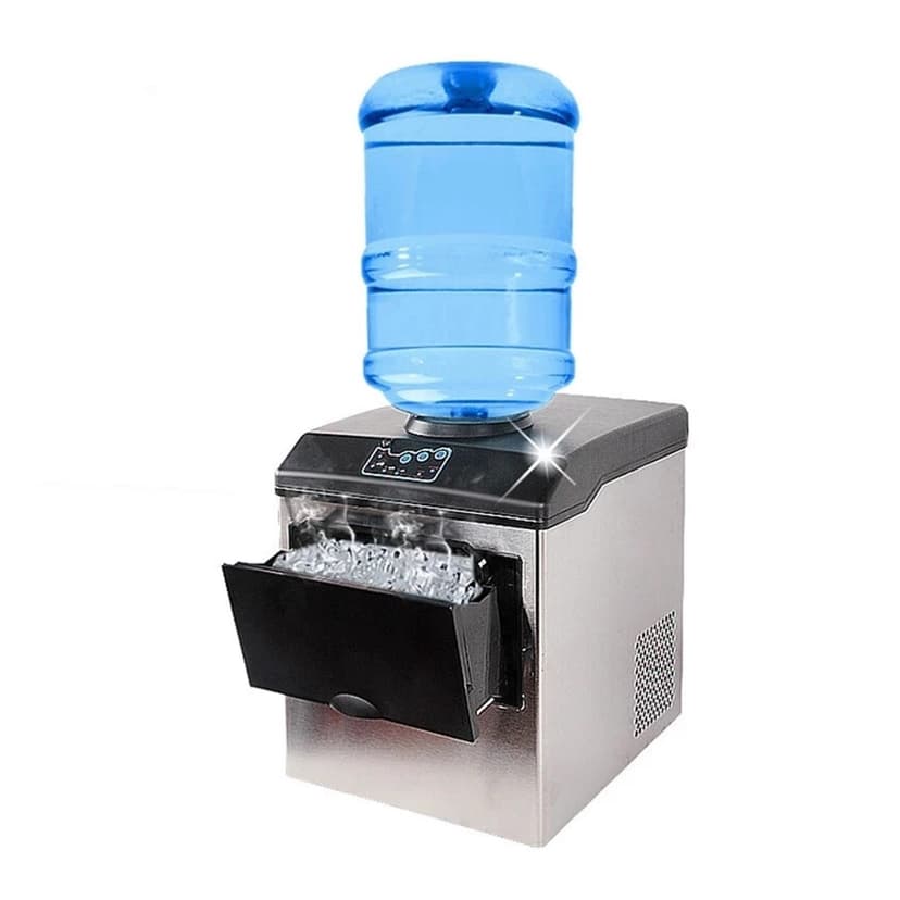 Ice Cube Making Machine Electric Bullet Ice Maker Machine Desktop Barreled Water Inflow ,Long Lasting
