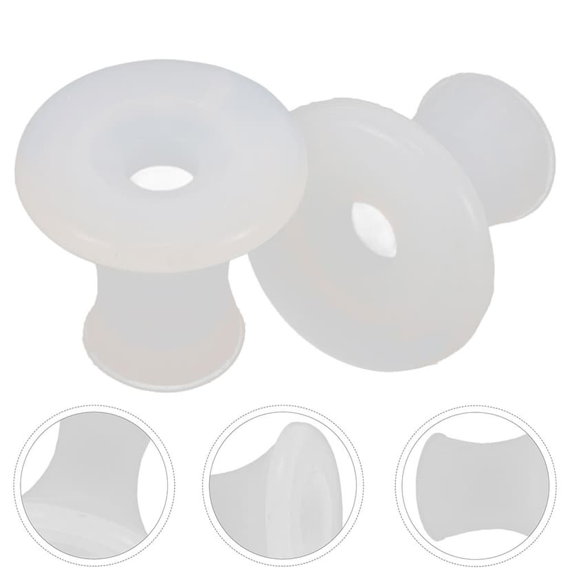 Raindrops 10Pcs Pressure Cooker Gasket Sealing Ring Transparent Replacement for Home Electric Pressure Cookers