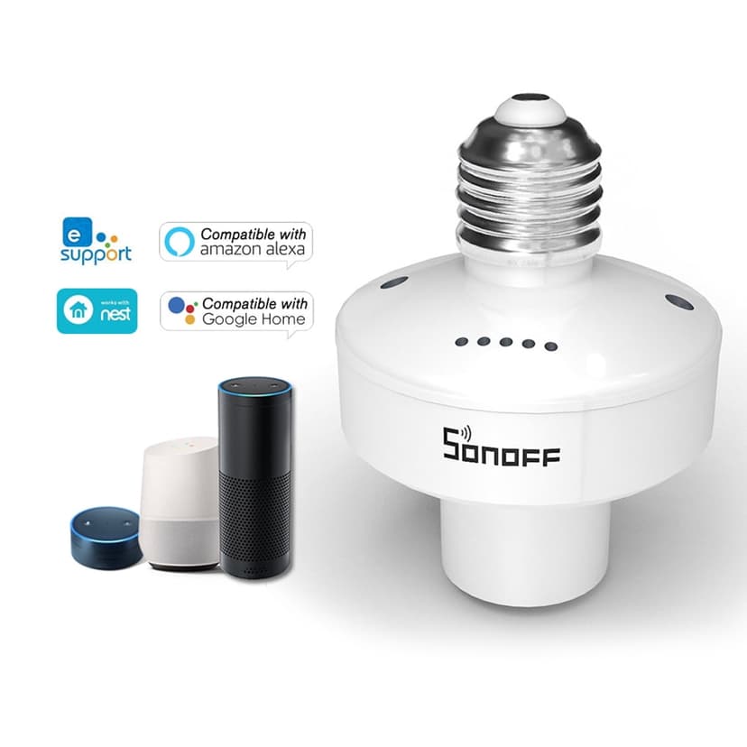 SONOFF Slampher R2 Bulb Holder Holder SONOFF Slampher E27 WiFi Wireless Smart Light Holder Support Voice Control Timing Function