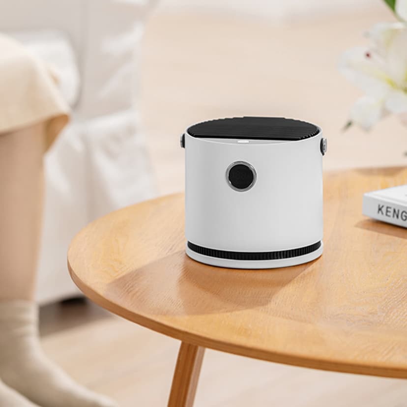 Dvkptbk Air Purifier Purifier for Home Bedroom Portable Purifier Desktop USB Cleaner Removable & Cleaning Cartridge Home Appliances