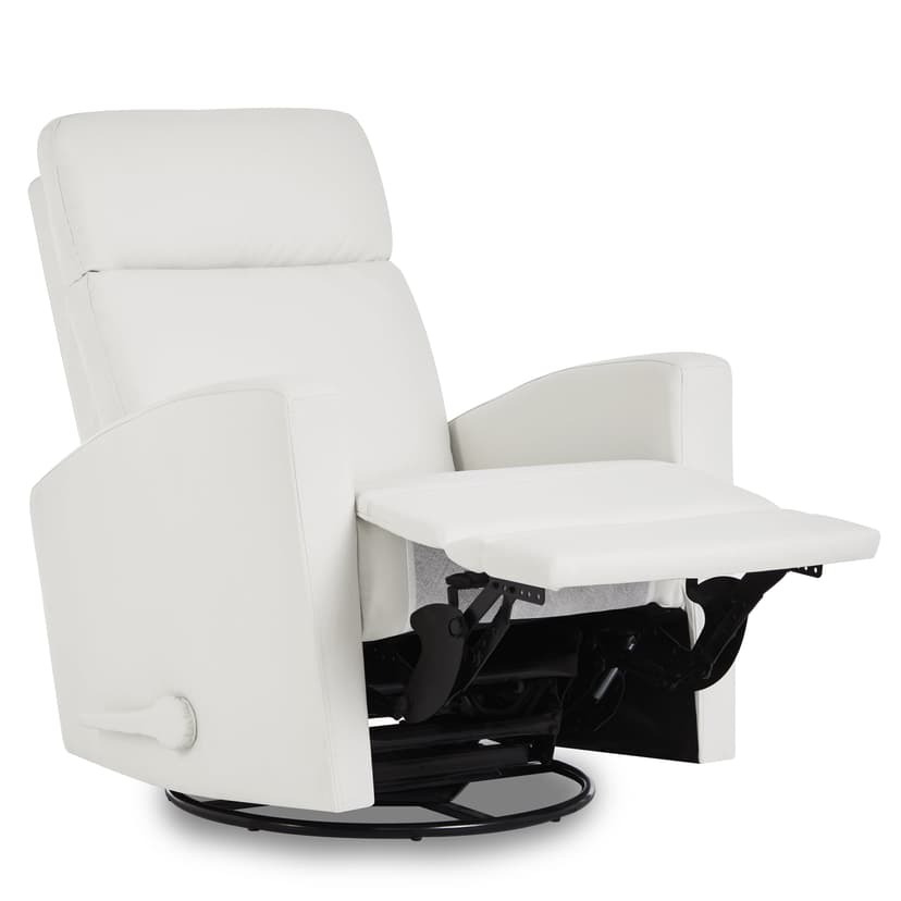 Dream On Me Chatham Plus Swivel Glider, Recliner in Leatherette