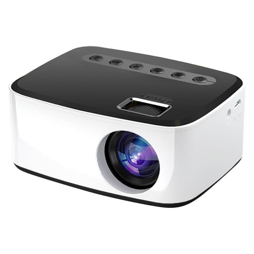 Mini Projector Portable,T20 Mini Led Projector Portable Video Player Miniature Cinema 1080P Hd Projection,Mini Projector Home Projector,Led Projector Hd Mini,Mini Portable Projector