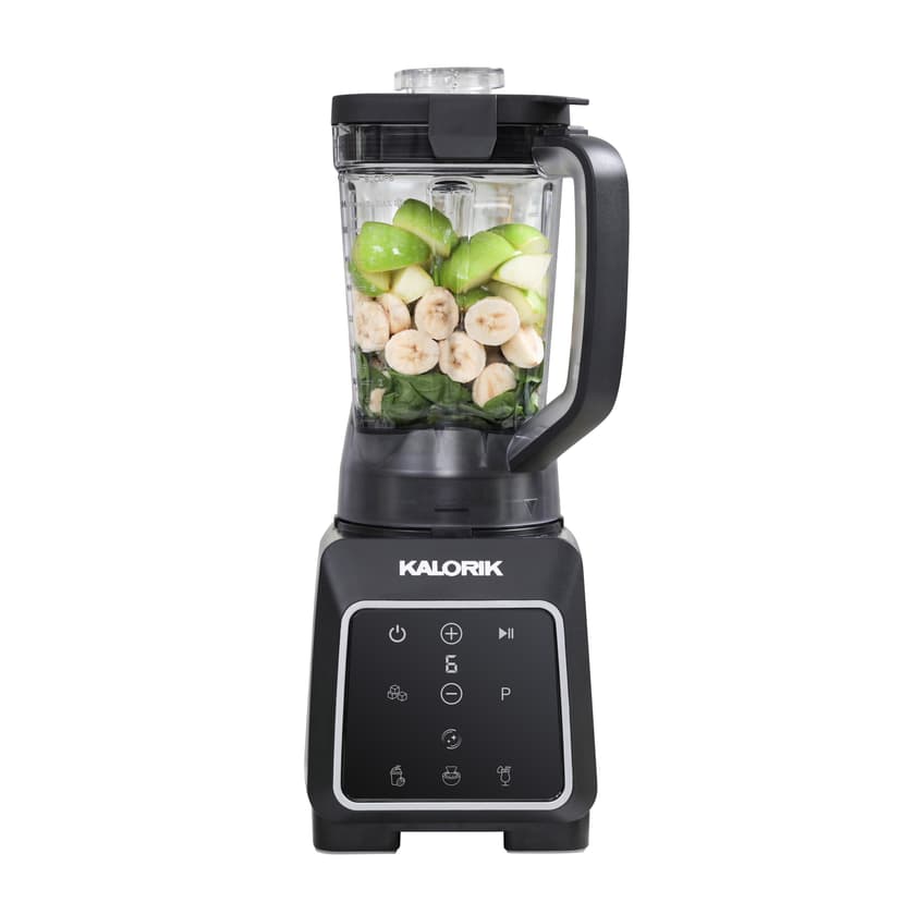 Kalorik 1800 Watt High-Performance Programmable Blender, Designer Series in Black/Silver (BLKA18BS43CA)