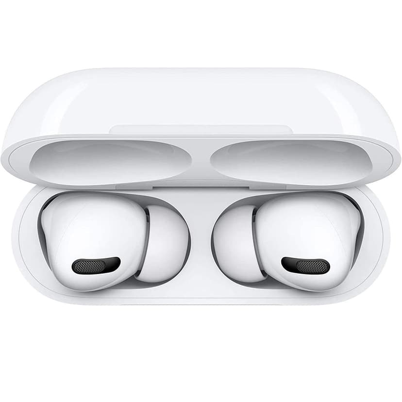Apple AirPods Pro White In-Ear Wireless Bluetooth Headphones with Active Noise Cancellation & Wireless Charging Case