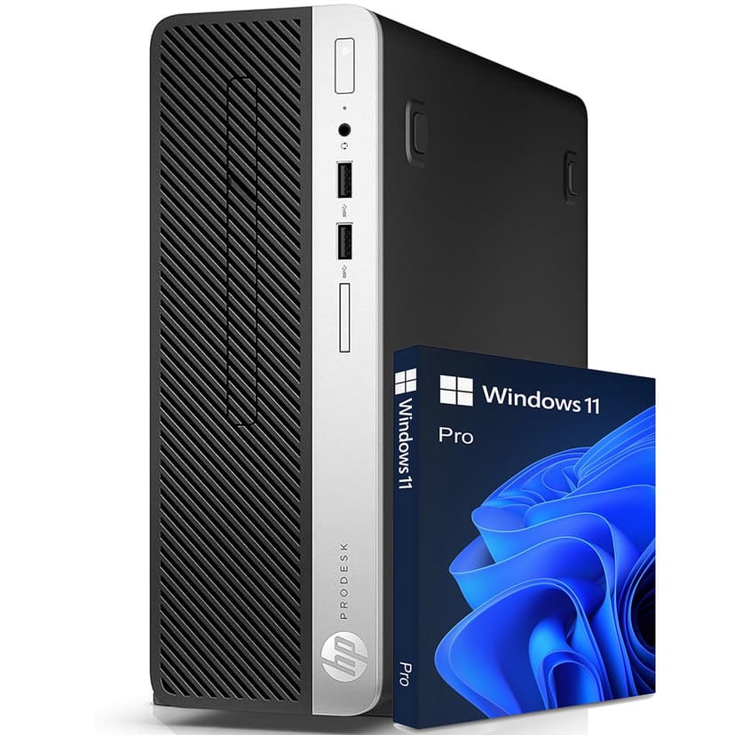 HP ProDesk 400 G5 SFF High Performance Desktop PC, Black/Silver |Intel Core i3 8th GEN Upto 3.60 GHz, 16GB DDR4 RAM, 1TB SSD| Windows 11 Pro- A Grade