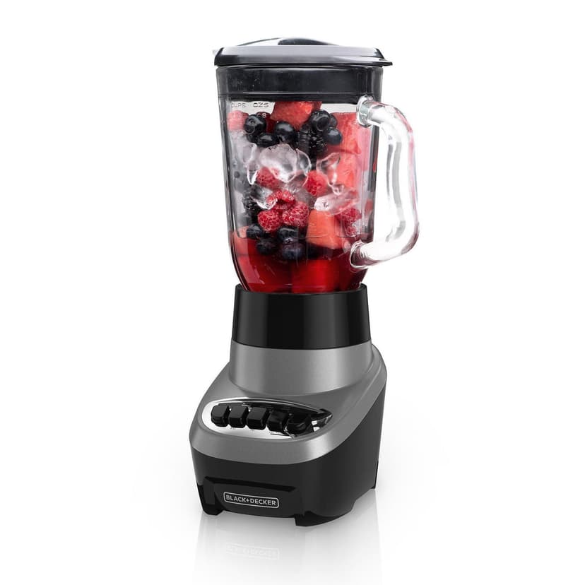 Black + Decker Power Crush Multi-Function Blender with 4-Tip Quad Pro Blade Technology