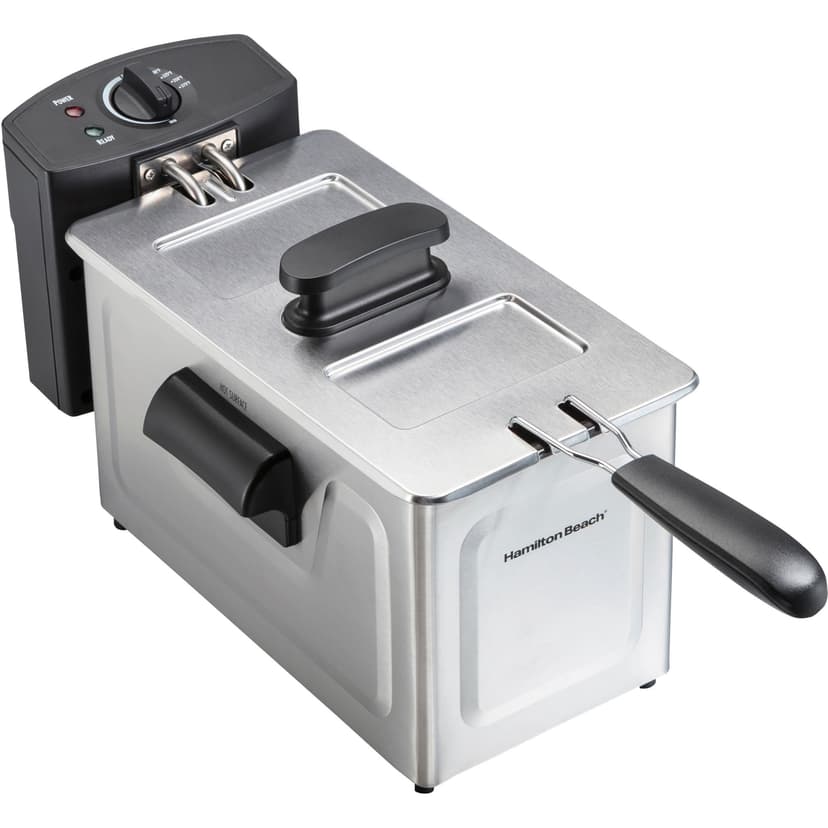 Hamilton Beach Deep Fryer, 1.9 Liter/12 Cup Oil Capacity, 8 Cup Food Capacity