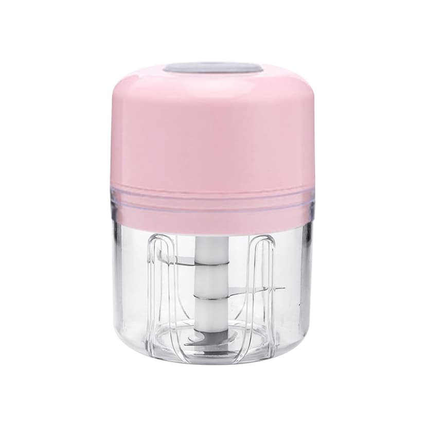 Electric Ice Crusher Portable Mini Food Processor Wireless Vegetable Masher With Usb Charging Rainproof Garlic Masher Easy To Use Material For Ice Cubes 250ml