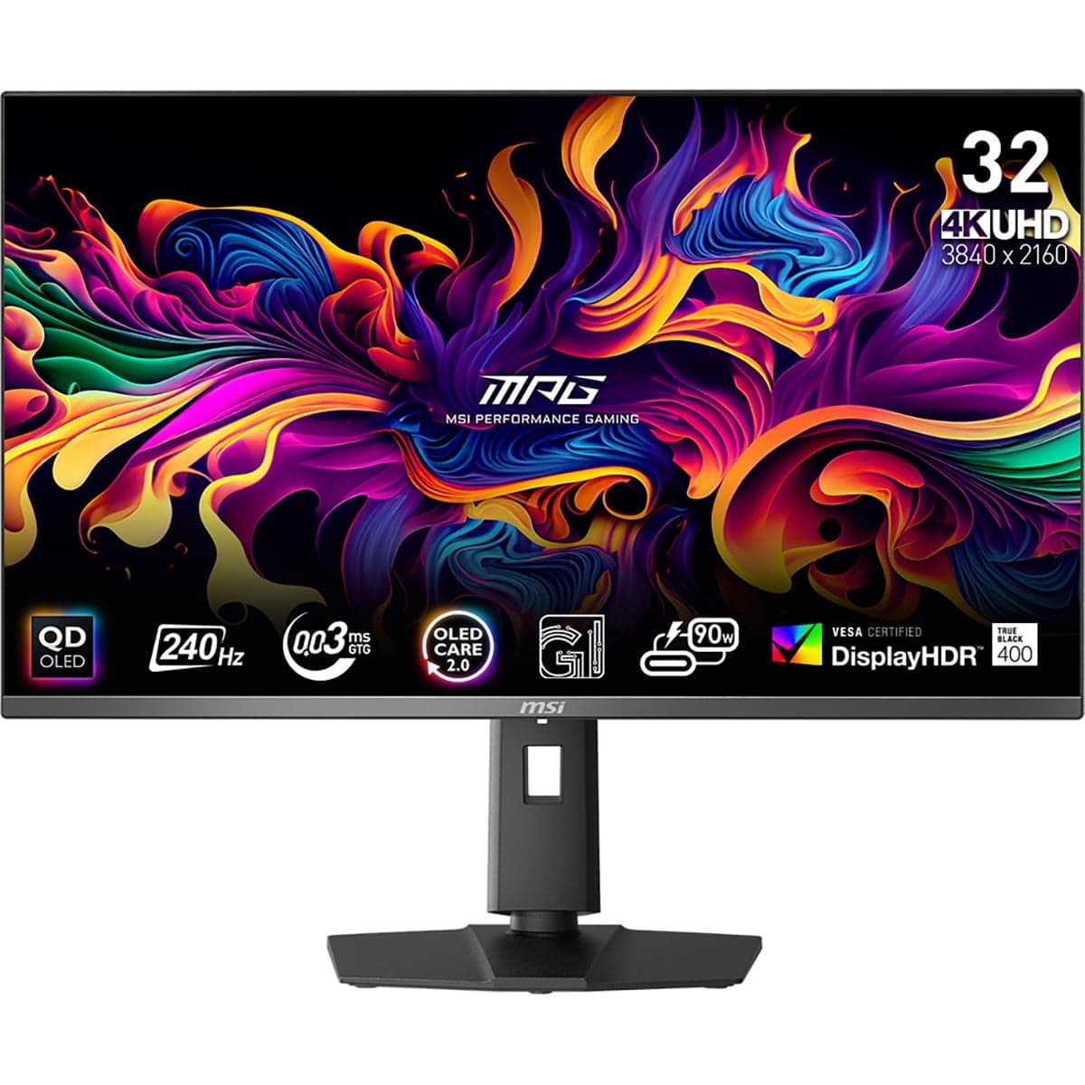MSI MPG 321URX QD-OLED 32" Class 4K UHD Gaming OLED Monitor - 16:9 - Black (mpg321urxqdoled)