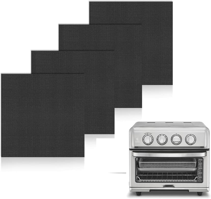 4 Pack Air Fryer Liners for Cuisinart Air Fryer Cuisinart Convection Toaster Oven and Emeril Lagasse 26 QT Extra Large Air Fryer
