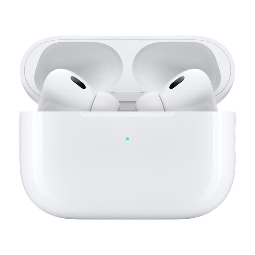Apple AirPods Pro (2nd generation) Noise Cancelling True Wireless Earbuds (Lightning) with Silicon Case included – Refurbished – Fair