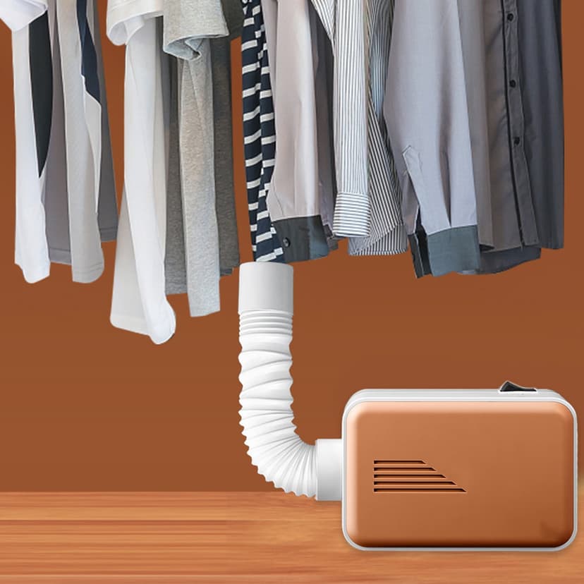 Kctiaxy Clothes Dryer Multi Functional Portable Dryer 600W Household Small Shoe Dryer Compact Laundry Dryer Suitable for Family Apartments and Hotels Kitchen Appliances