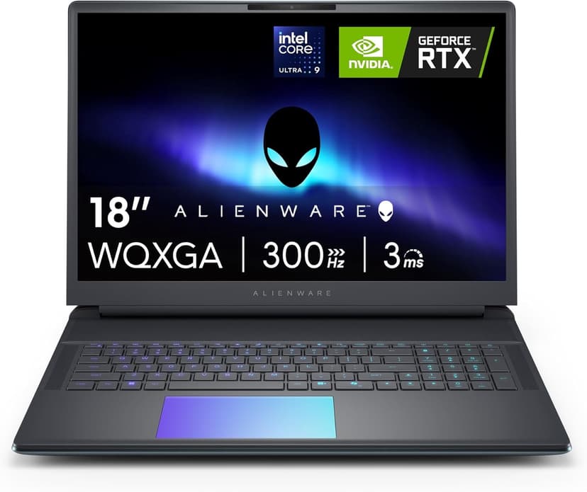 Refurbished (Excellent) - Alienware 18 Area-51 18" Gaming Laptop AA18250- Intel Core Ultra 9 275HX, NVIDIA GeForce RTX 5070 TI Graphics, 32GB RAM, 1TB NVMe SSD - Windows 11