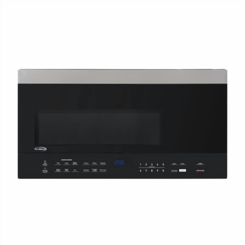 Koolmore Km-Motsc-16Bss 30 Cu.Ft. Over The Range Microwave Oven With Sensor Cooking 1 000 Watts And 300 Cfm In Stainless-Steel And Black Ul Listed 1.6 Cu. Ft