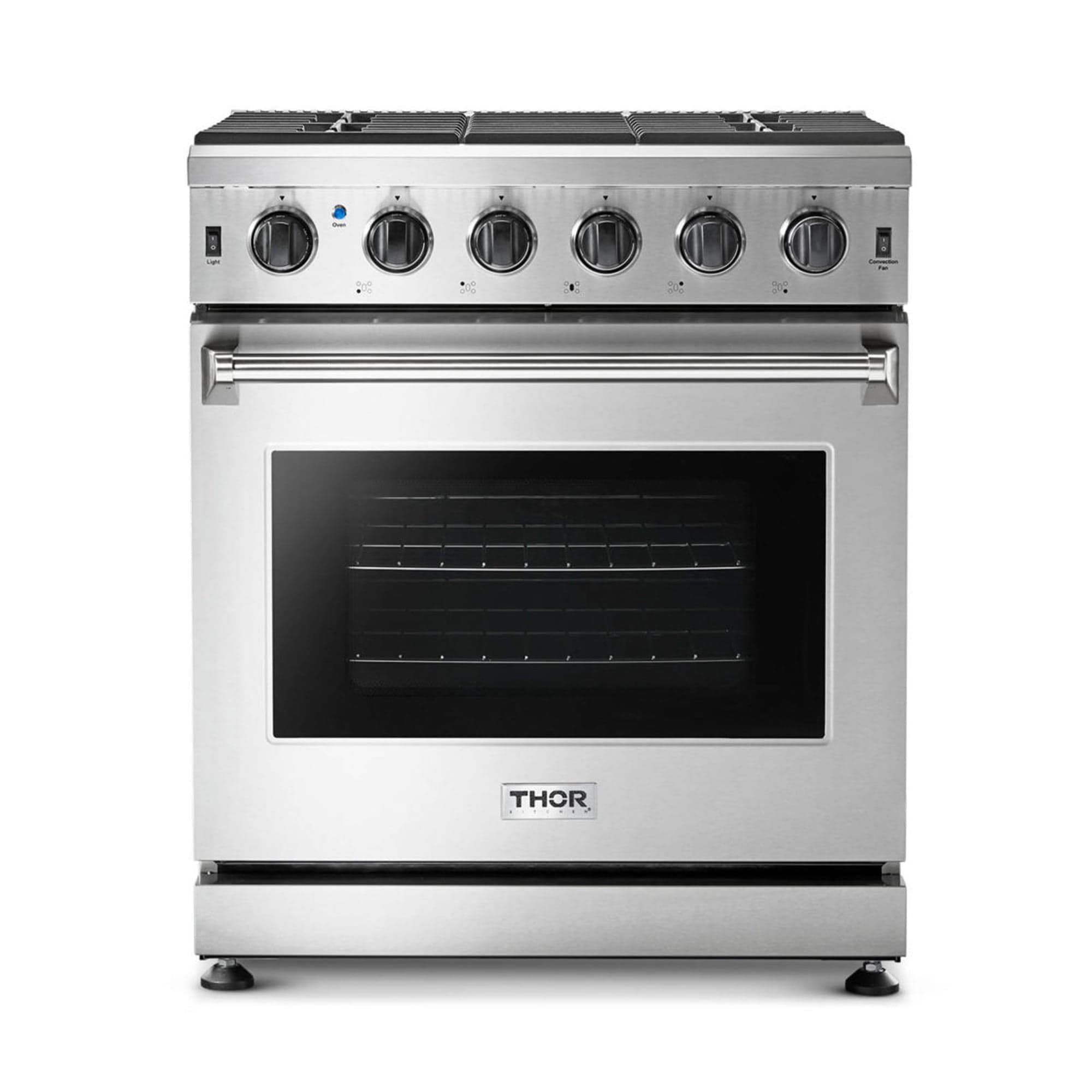 Thor Kitchen 30 Inch Gas Range in Stainless Steel-LRG3601U