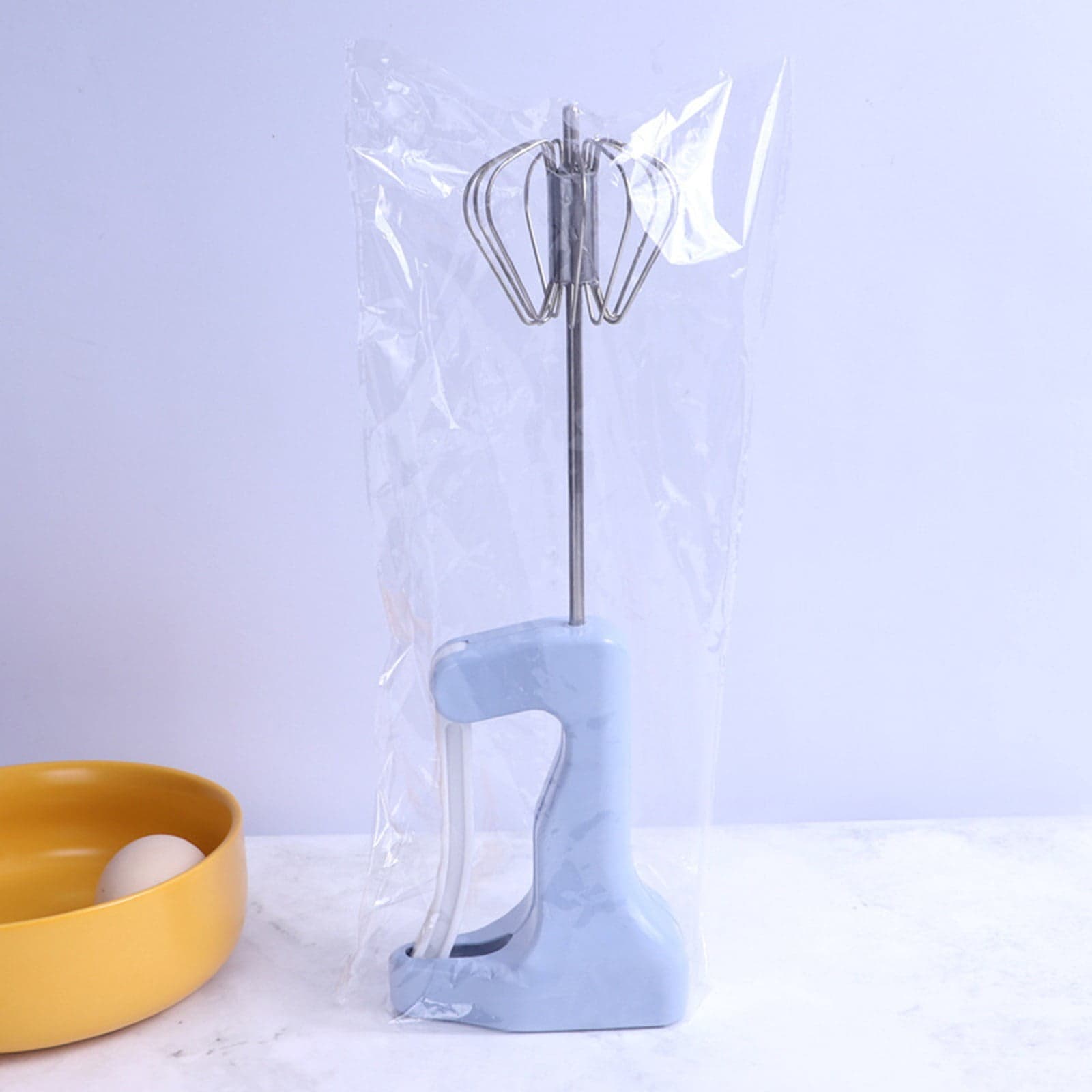 Danhjin Hand Mixer Blenders Stainless Steel Semi-Automatic Blenders Hand Push Blenders Blenders Kitchen Gadgets For Mixing Beating And Stirring