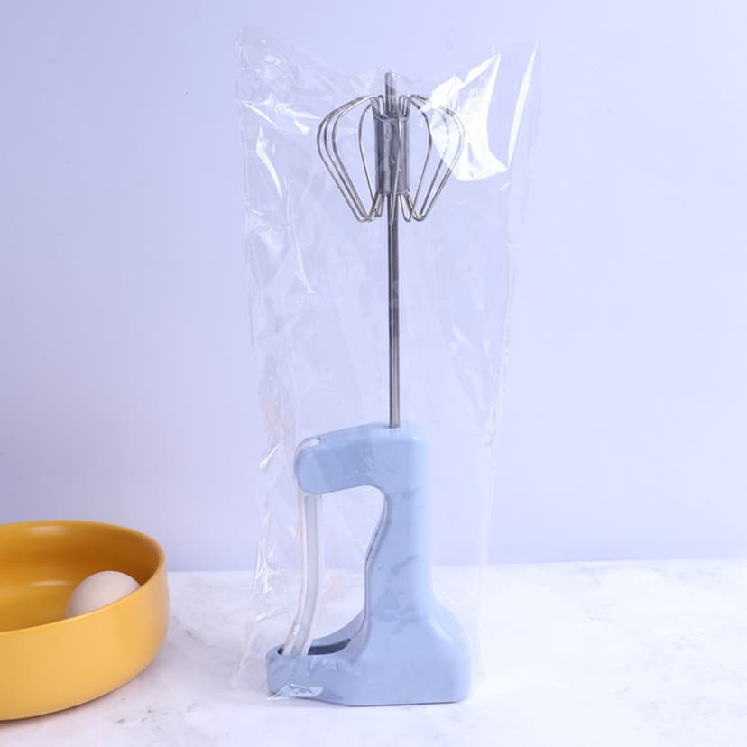 Danhjin Hand Mixer Blenders Stainless Steel Semi-Automatic Blenders Hand Push Blenders Blenders Kitchen Gadgets For Mixing Beating And Stirring
