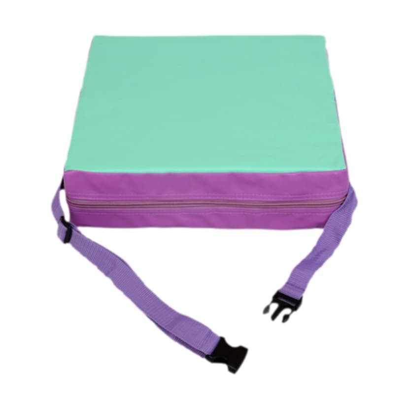 simhoa Toddler Booster Seat Comfortable Anti Slip Booster Mat Height 8 cm Chair Mat Green