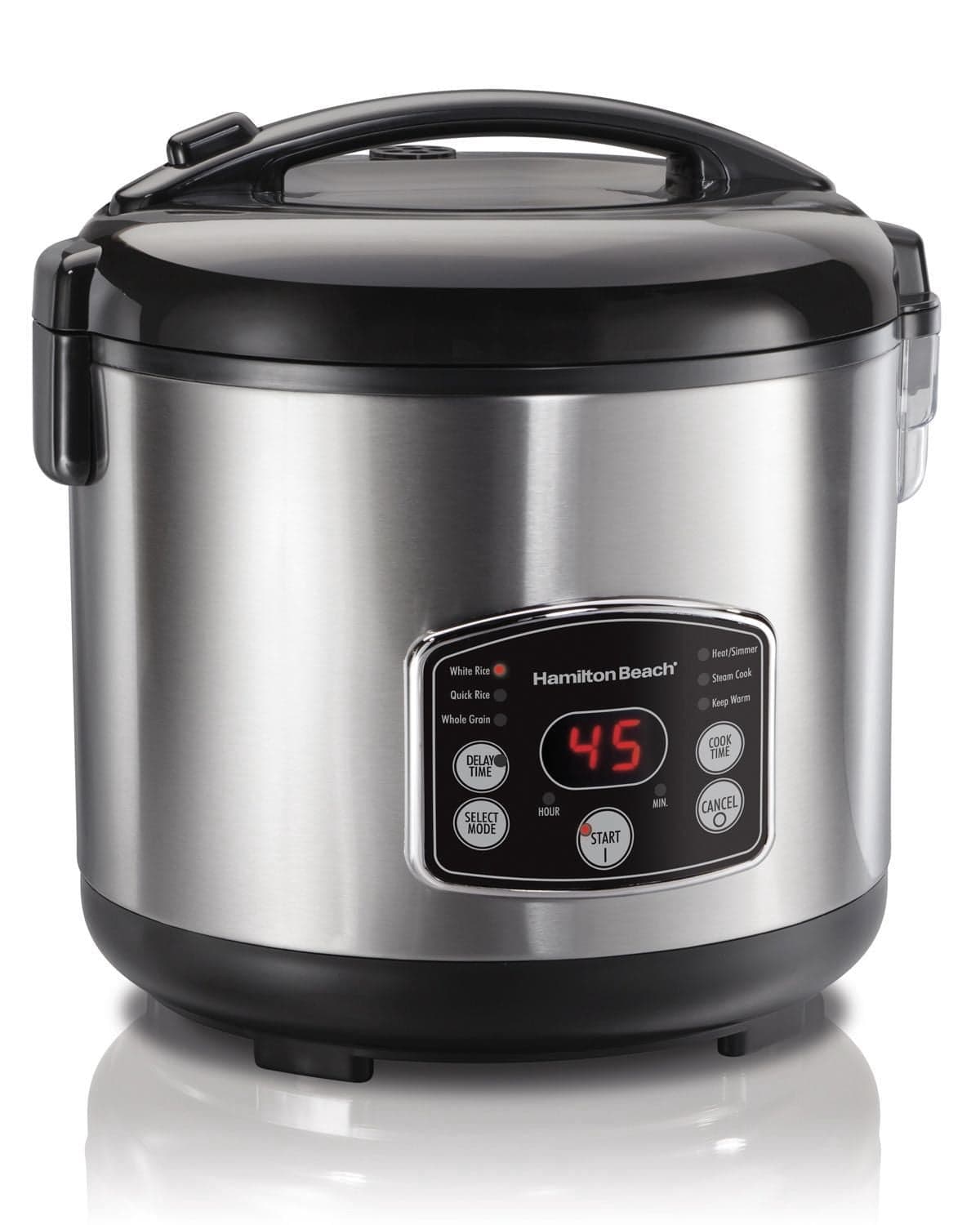 Hamilton Beach Digital Simplicity 14-Cup Rice Cooker/Steamer 37549MNC